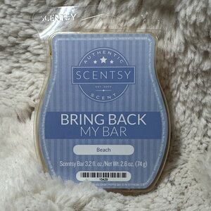 Scentsy Bring Back My Bar - Beach scent - Light Blue